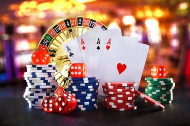 Live Baccarat dealer studio with card shoe and betting interface on talos168